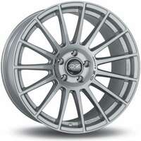 OZ Superturismo Dakar Matt Silver Black Lettering 10x20 5/120 ET40 N79