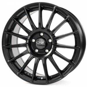 OZ Superturismo LM Matt Black Silver Lettering 8.5x19 5/108 ET45 N75