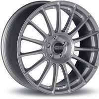 OZ Superturismo LM Matt Silver Black Lettering 7.5x17 5/108 ET40 N75