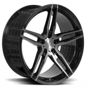 R-series R10 Tinted Black 10.5x20 5/112 ET30 N66.6