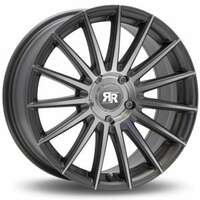 Racer Monza Gun Metal Machined Face 7x16 4/100 ET35 N73.1