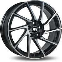 Racer Turn Satin Black Machined Face 7.5x17 4/100 ET35 N73.1