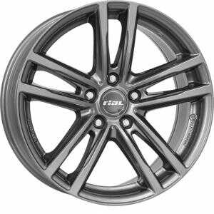 Rial X10 Metal Grey 7x17 5/120 ET50 N72.6