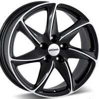 Ronal R51 Black Polished 6.5x15 5/112 ET45 N76