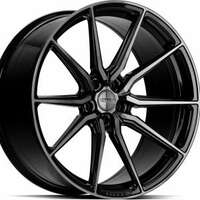 Vossen HF3 Double Tinted Gloss Black 9x22 5/112 ET32 N66.6